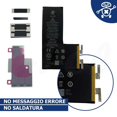 Batteria SOLO CELLE per Apple iPhone XS NEW TECHNOLOGY by e-Pol ®